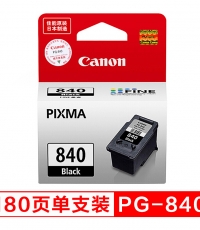 佳能PG-840墨盒黑色（適MG36800）