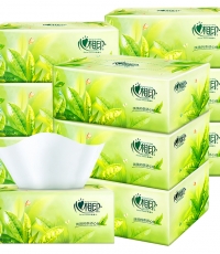 心相印茶語H200硬盒抽紙2層200抽（3pcs）*12