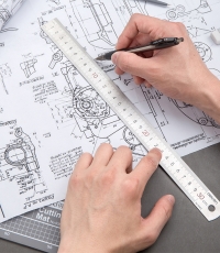 得力8463鋼直尺30cm*24