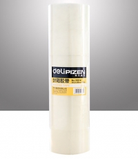 得力品正30922封箱膠帶55mm*100y*45um(6卷/筒)(普透)