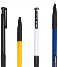 得力6546圓珠筆0.7mm子彈頭(紅)*36