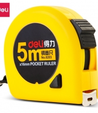 得力8203鋼卷尺5m*10