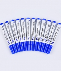 齊心WB701易擦白板筆藍色*12