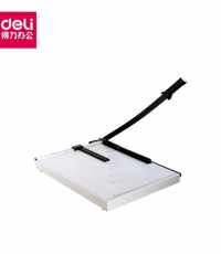 得力8011切紙機(白灰)