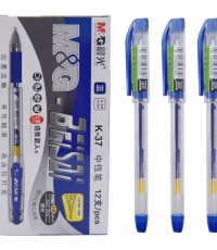 晨光中性筆極細K37藍0.38*12