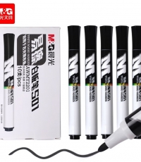 晨光易擦白板筆S01黑AWMY2201單頭