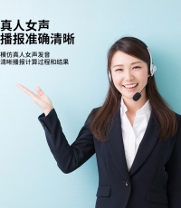 得力1512語音計算器(銀)