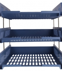 晨光三層文件盤(藍)ADM94743*5