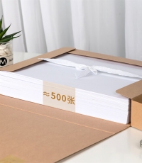 得力5612無酸牛皮紙檔案盒50mm(棕黃)(10個/包)