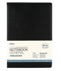 晨光普惠型皮面記事本18K80頁APYE3K78