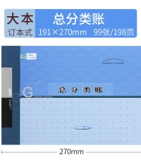 萊特6101總分類帳16K 100頁