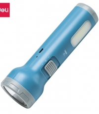 得力3662A_LED手電筒(藍色)中號