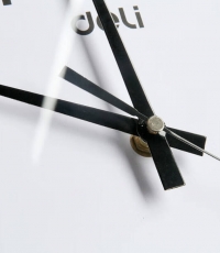 得力9005掛鐘(白)30cm（12寸）