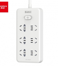 齊心PCP-WZ618插線板 6位30孔2米