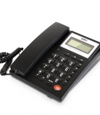 得力786電話機(黑)