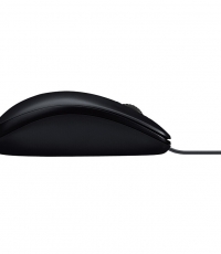 羅技M100r有線鼠標黑