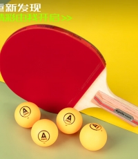 安格耐特F2396Y_10只裝乒乓球(黃色)(盒)