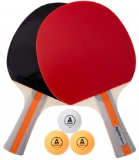 安格耐特F2310乒乓球拍(正紅反黑)(2個/副)