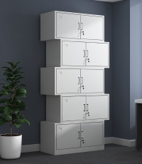 銳寧分體單鎖五節柜整套L850*W390*H1960mm（0.6）