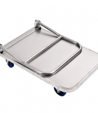 文海201不銹鋼靜音板車60*90cm