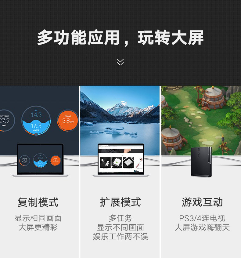 綠聯(lián)40461HDMI高清線1.5米
